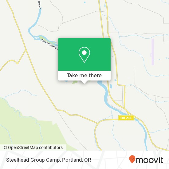 Mapa de Steelhead Group Camp