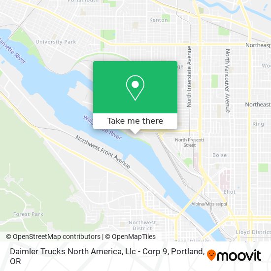 Daimler Trucks North America, Llc - Corp 9 map