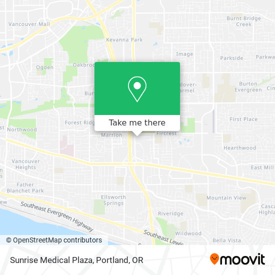 Mapa de Sunrise Medical Plaza