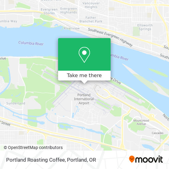 Mapa de Portland Roasting Coffee
