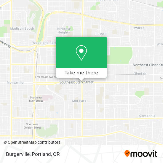 Burgerville map