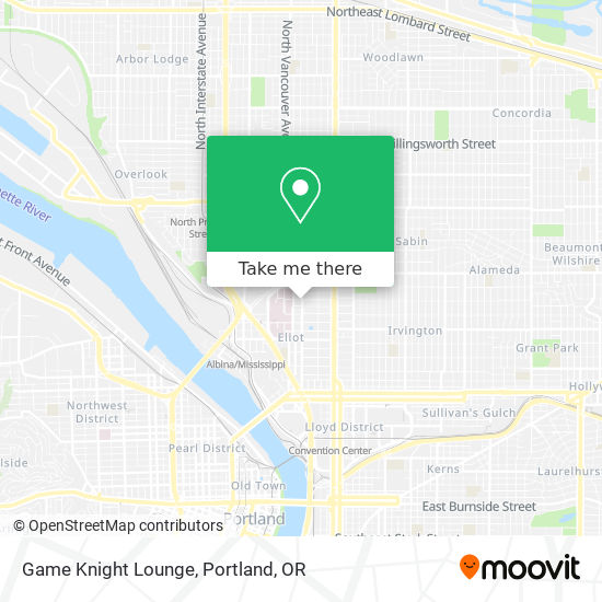 Mapa de Game Knight Lounge