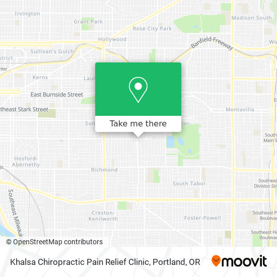 Mapa de Khalsa Chiropractic Pain Relief Clinic