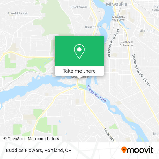 Buddies Flowers map