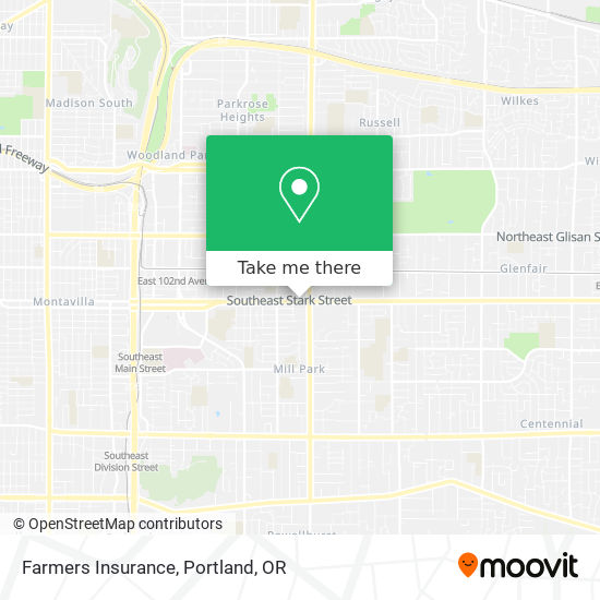 Farmers Insurance map