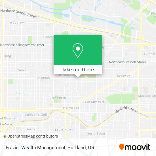 Frazier Wealth Management map