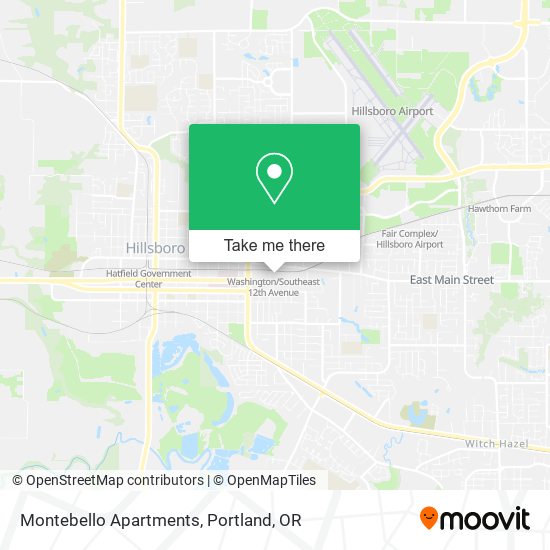 Montebello Apartments map