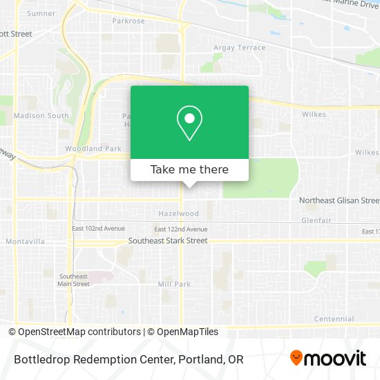 Mapa de Bottledrop Redemption Center