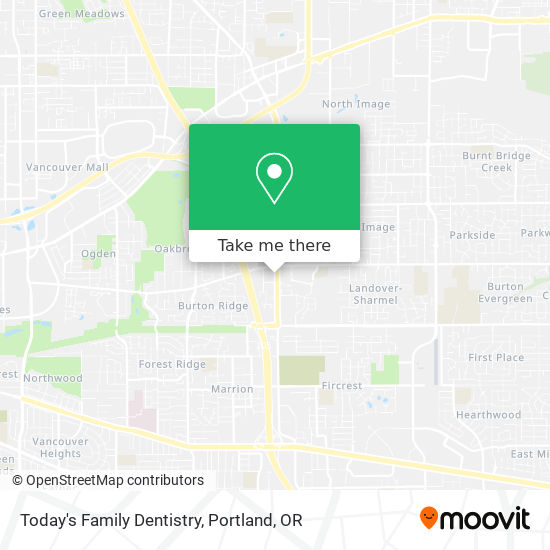 Mapa de Today's Family Dentistry