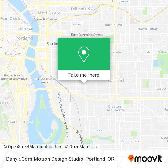 Danyk.Com Motion Design Studio map