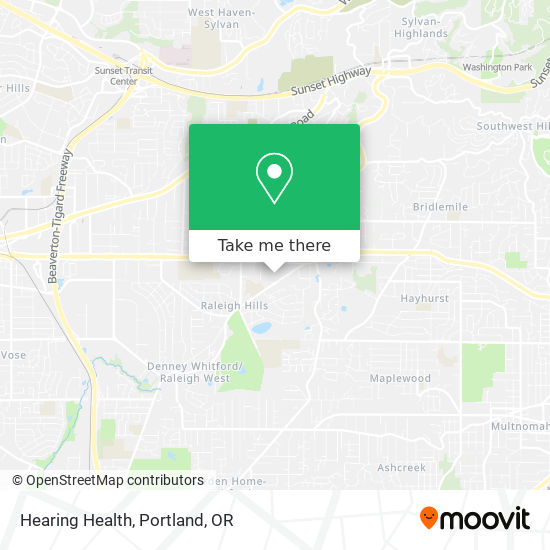Hearing Health map