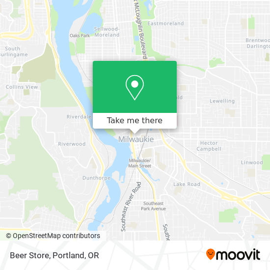 Beer Store map