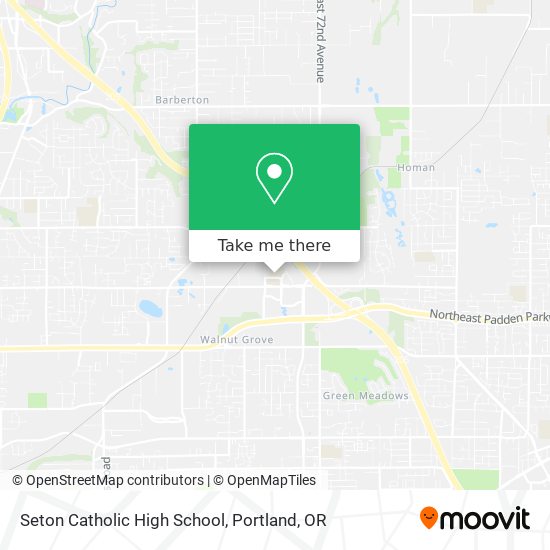 Mapa de Seton Catholic High School