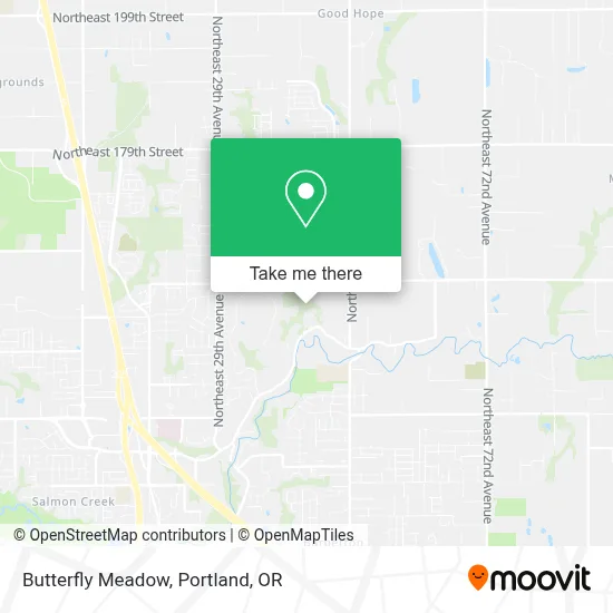 Butterfly Meadow map