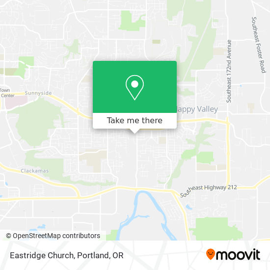 Eastridge Church map