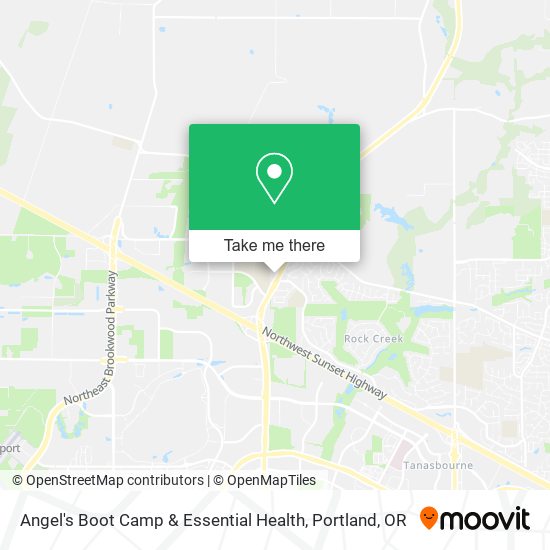 Angel's Boot Camp & Essential Health map