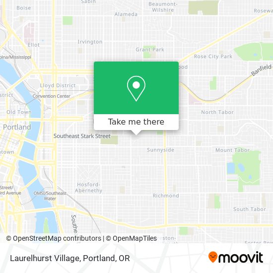 Laurelhurst Village map