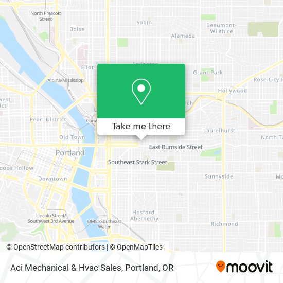 Aci Mechanical & Hvac Sales map