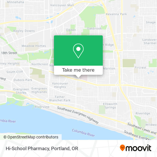 Hi-School Pharmacy map