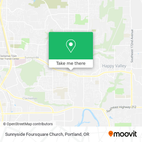 Mapa de Sunnyside Foursquare Church