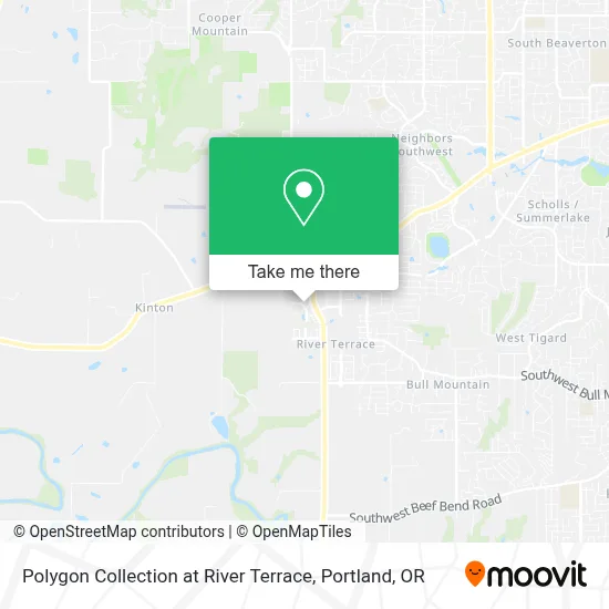 River Terrace Polygon Collection map