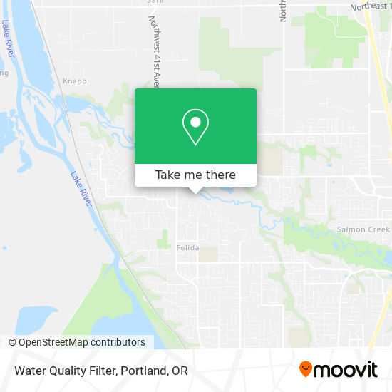 Water Quality Filter map