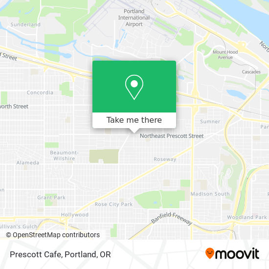 Mapa de Prescott Cafe
