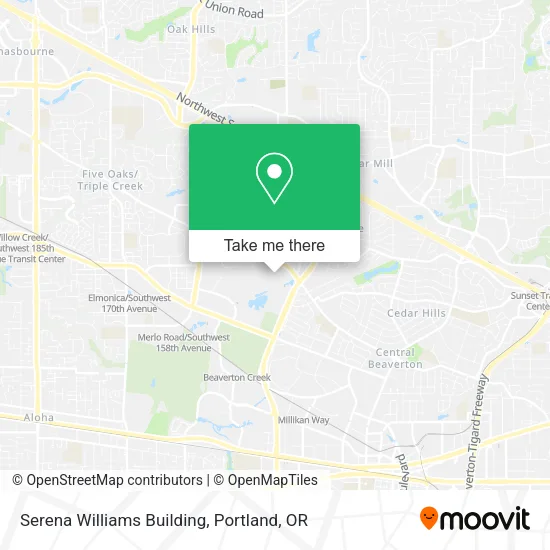 Serena Williams Building map