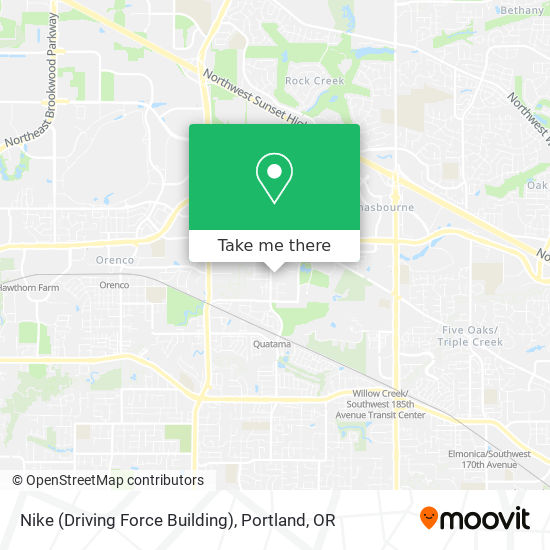 Nike (Driving Force Building) map