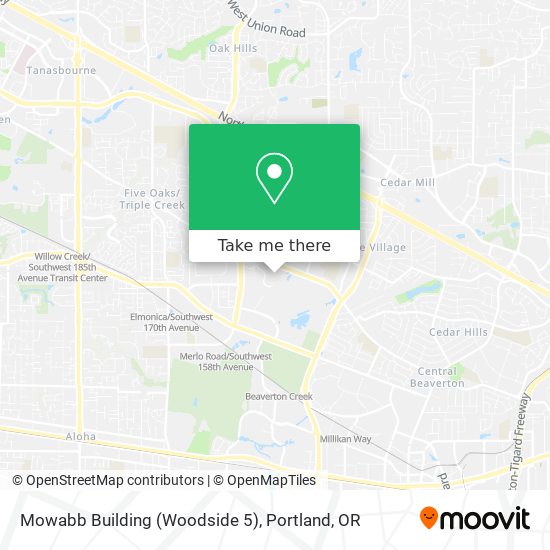 Mapa de Mowabb Building (Woodside 5)