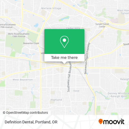 Mapa de Definition Dental