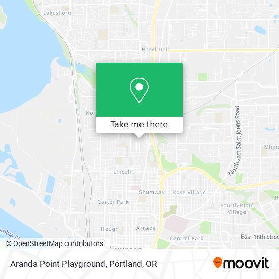 Aranda Point Playground map