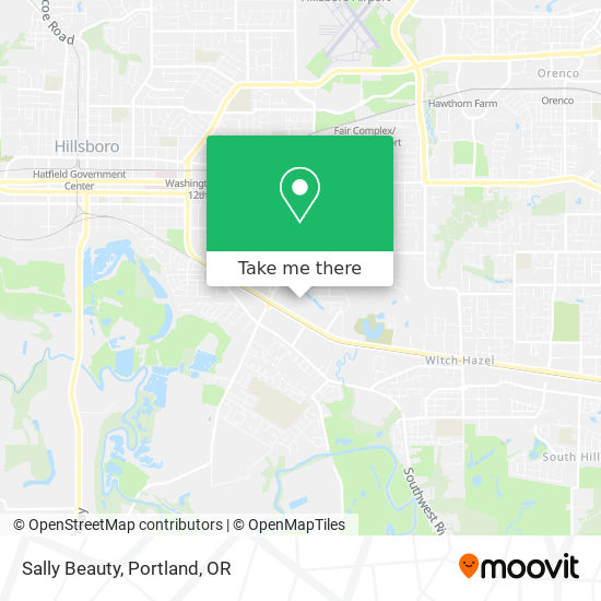 Sally Beauty map