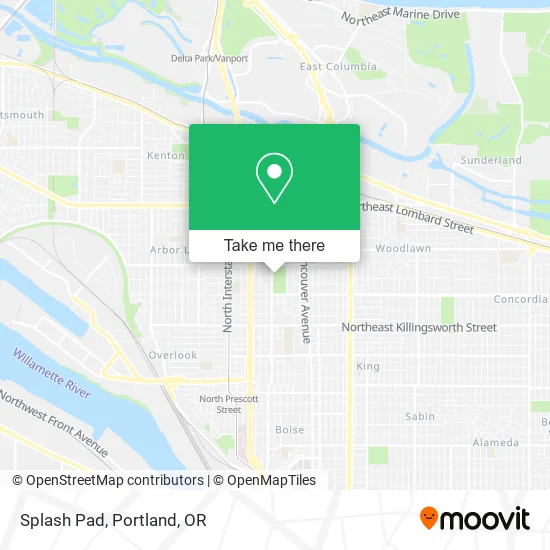 Splash Pad map