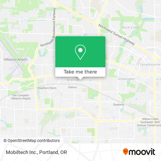 Mapa de Mobiltech Inc.