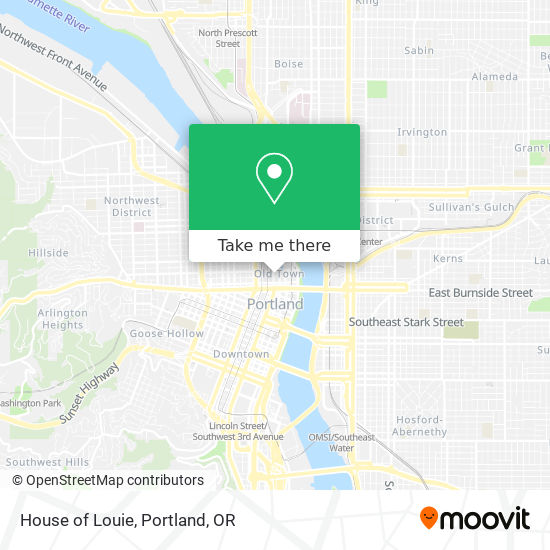 House of Louie map