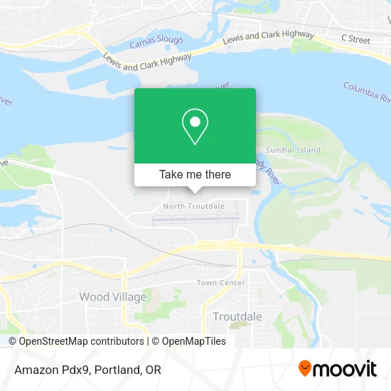 Amazon Pdx9 map