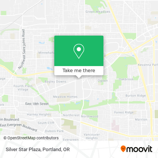 Silver Star Plaza map