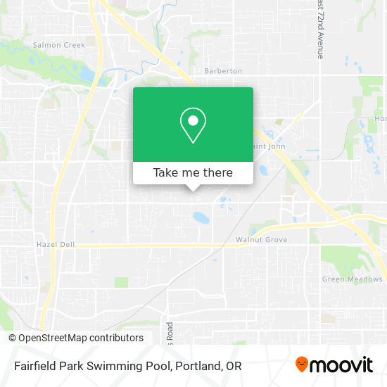 Fairfield Park Swimming Pool map