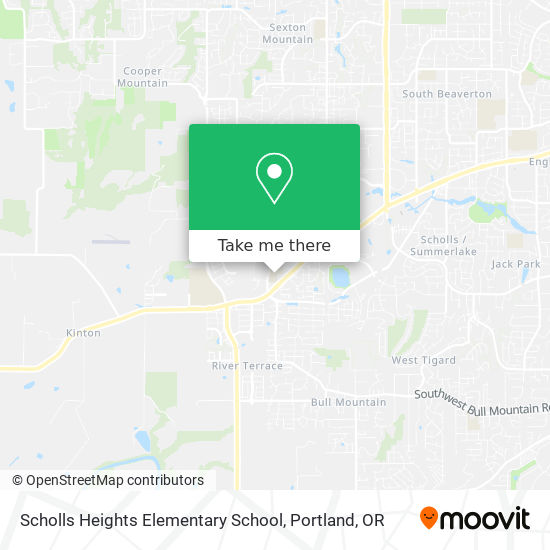 Scholls Heights Elementary School map