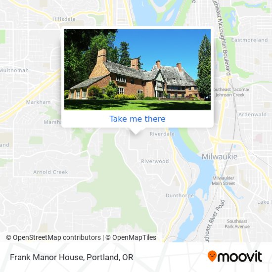 Frank Manor House map
