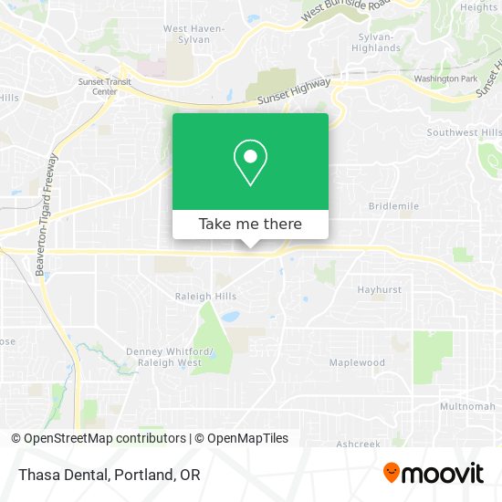 Thasa Dental map