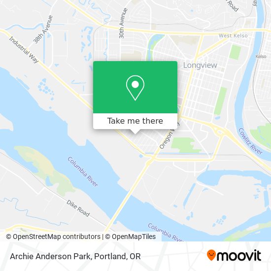 Mapa de Archie Anderson Park