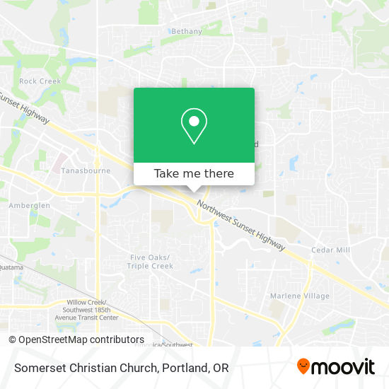 Mapa de Somerset Christian Church