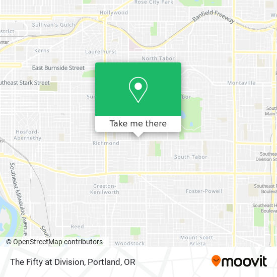 Mapa de The Fifty at Division