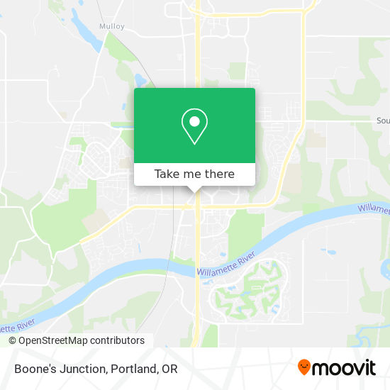 Mapa de Boone's Junction
