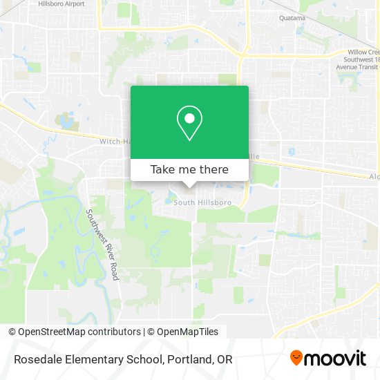 Mapa de Rosedale Elementary School