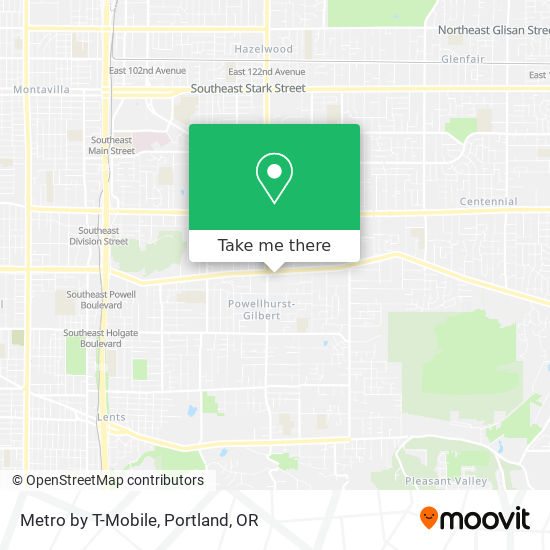 Metro by T-Mobile map