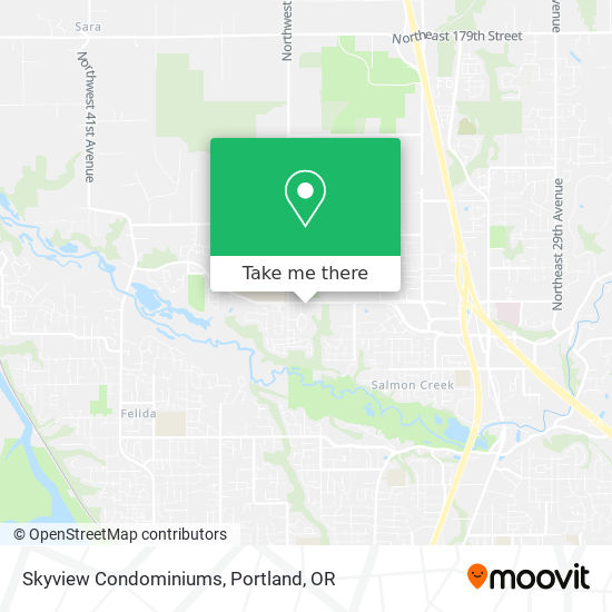 Skyview Condominiums map