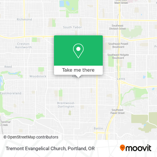 Mapa de Tremont Evangelical Church